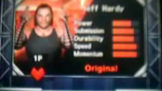 WWE Smackdown Vs Raw 2009 DS Roster [upl. by Rotow]