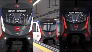 🚇 Así son los nuevos de trenes de Metro sin cabina de conducción con mayor capacidad y eficiencia [upl. by Clippard]