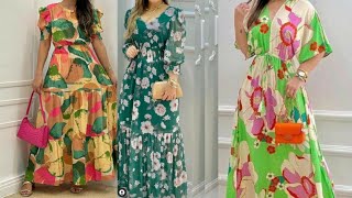 HERMOSOS VESTIDOS PARA PRIMAVERA VERANO [upl. by Mel]