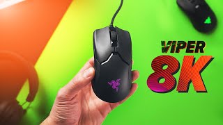 Razer Viper 8K Review  The Gaming Mouse from the Future [upl. by Arakihc975]