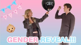 ER BABY EN DRENG ELLER PIGE Gender Reveal Vlog [upl. by Bevus]