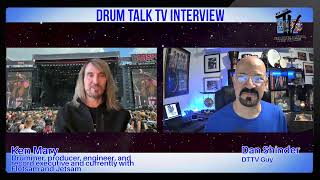 Ken Mary Interview on Drum Talk TV Flotsam and Jetsam  I Am The Weapon [upl. by Apps]