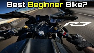 Yamaha R7 Review  Top Speed Pulls  Group Ride With R6 [upl. by Icak]