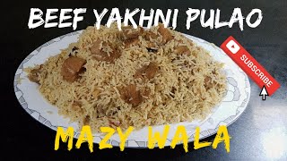 Special Beef Yakhni Pulao  How to Make Beef Yakhni Pulao  Nedis Kitchen [upl. by Corso]