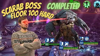 Raid Shadow Legends Scarab King Floor 100 Hard [upl. by Gertrud]