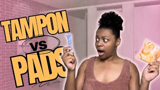 Tampons vs Pads Which One is ACTUALLY Better Girl Talk  Pros amp Cons‼️ [upl. by Verney]