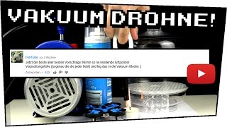 EXPERIMENT  DROHNE im VAKUUM fliegen  der BESTE Vorschlag  Eure Experimente 05 [upl. by Gentille899]