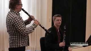 Carnegie Hall Clarinet Master Class Beethovens Symphony No 6 [upl. by Steffy972]