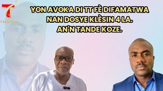 Avoka sa pĂ¨di fren li ateri sou TT koze yo anpil tout bon Ăske nou sonje dosye izin KlĂ¨sin 4 la [upl. by Lefton]