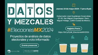 Datos y Mezcales  Elecciones MX 2024 [upl. by Izawa]