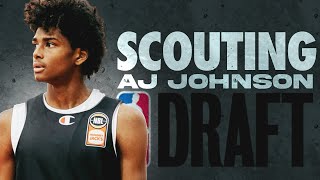 AJ Johnson PreSeason Scouting Report  2024 NBA Draft [upl. by Nigel]