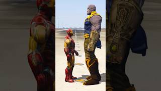 Thanos Vs Ironman Vehicles Competition shorts [upl. by Mccormick]