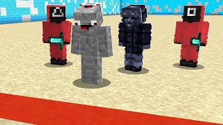 Alphastein spielt SQUID GAME in Minecraft [upl. by Weissberg240]