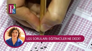 2024 LGS SORULARINI EĞİTİMCİLER YORUMLUYOR [upl. by Anawak]