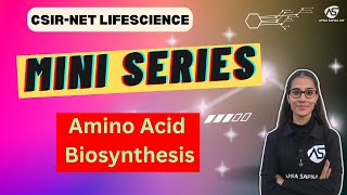 Amino Acid Synthesis  Biochemistry  CSIRNET  GATE  DBTJRF  ICMR [upl. by Oyek]