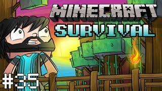 Minecraft Survival  Part 35  Collecting Ender Pearls [upl. by Assylem]