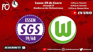 SGS Essen VS VfL Wolfsburg  FRAUENBUNDESLIGA  Jornada 11 [upl. by Emilee]