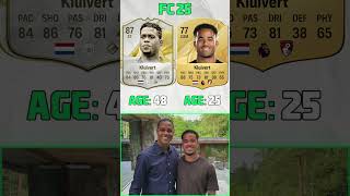 FOOTBALLERS FATHER and SON Part 1 with Zidane Etoo Kluivert Thuram and Ronaldinho fifa fc25 [upl. by Siaht4]