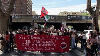 25 aprile 2023 corteo per le strade dellOttavo Municipio [upl. by Akim]