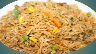 Veg fried ricestreet side fried riceSRV Food Creatorsవెజ్ ఫ్రైడ్ రైస్ ఇలా ట్రై చేయండి [upl. by Martie]