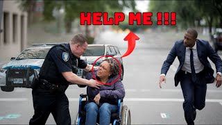 Police Brutalize an Elderly Disabled Woman Unaware Her Son Would Bring Them to Justice [upl. by Avek]