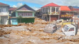 Tanggul kembali jebol Banjir Karanganyar Jalan Pantura DemakKudus lumpuh lagi hari ini 17032024 [upl. by Lillian]