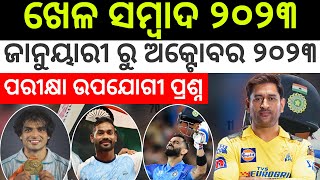 Sports Current Affairs 2023  Important MCQs  Bibhuti Sir [upl. by Aizatsana]