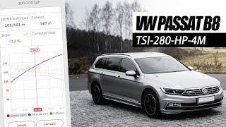 VW PASSAT B8  TSI 280HP  4MOTION  POV test drive [upl. by Eimerej740]