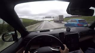 POV DRIVE NIO ES6 GERMAN AUTOBAHN [upl. by Kendricks858]