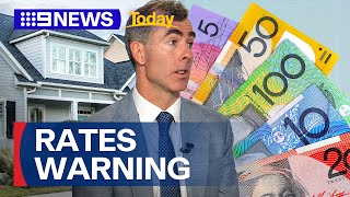 Former RBA governor issues warning on interest rates  9 News Australia [upl. by Gerstein]