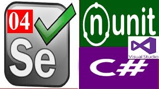 Selenium C NET NUnit Tutorial04 by Bakkappa N [upl. by Bartosch]