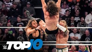 Top 10 Friday Night SmackDown moments WWE Top 10 Feb 23 2024 [upl. by Aicnarf]