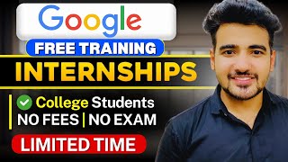 Google Launched Free Training Internships  ₹15 Lakh Stipend  Google Step Internship 2024 [upl. by Simone]