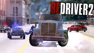 DRIVER 2  Take A Ride RIO Free Roam  Gameplay PC  Driv3r Fan [upl. by Adiam]