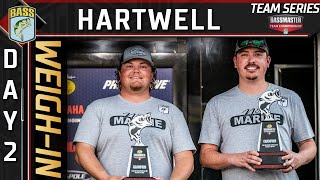 Weighin Day 2 of 2022 Bassmaster Team Championship at Lake Hartwell [upl. by Lanahtan]