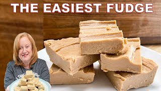 How To Make the EASIEST 2 Ingredient FUDGE Recipe for the HOLIDAYS [upl. by Agnese77]