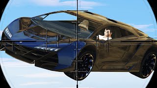 SHOOT 300MPH STUNTERS GTA 5 Funny Moments [upl. by Rolyks]