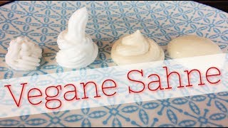 Vegane Sahne  Der große Test [upl. by Anilef]