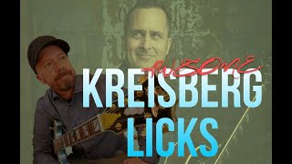 7 Awesome Jonathan Kreisberg Licks [upl. by Anerdna]