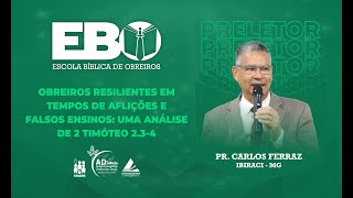 OBREIROS RESILIENTES EM TEMPOS DE AFLIÃ‡Ã•ES E FALSOS ENSINOS UMA ANÃLISE DE 2 TIMÃ“TEO 234 [upl. by Ahsinrats172]