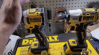 dewalt dcf850 vs dcf845 size comparison video [upl. by Nivanod]