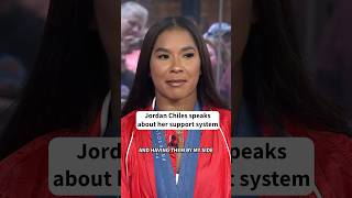 Jordan Chiles speaks about her support system [upl. by Aenit104]