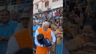 PM Shri Modi Ji had an adorable interaction with a small kid l shorts l youtubeshorts l [upl. by Kloster]