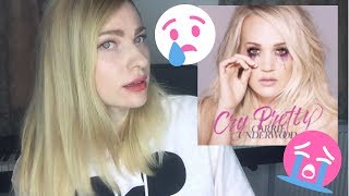 I cried CARRIE UNDERWOOD  Cry Pretty Album Musicians Reaction amp Review [upl. by Materse]