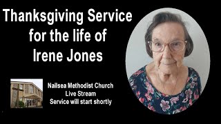 Irene Jones Thanksgiving Service [upl. by Clifton]