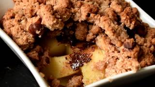 CRUMBLE AUX POMMES VEGAN [upl. by Auqinal]