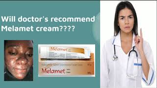 MELAMET CREAM Is it safe How and where to use [upl. by Leighland449]