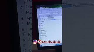 Calculate the total number of days in a month in excel excelwalesir exceltricks exceltraining [upl. by Arnaldo774]