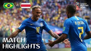 Brazil v Costa Rica  2018 FIFA World Cup  Match Highlights [upl. by Ydrah]