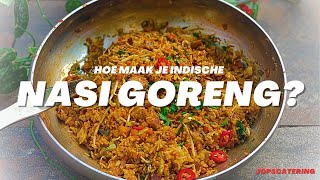 Hoe maak je Nasi Goreng Indische keuken [upl. by Cruickshank]